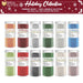 Christmas Collection Tinker Dust Combo Pack B (12 PC SET) 50 Gram Jar-Brew Glitter®