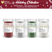 Christmas Collection Tinker Dust Combo Pack B (4 PC SET) 25 Gram Jar-Brew Glitter®