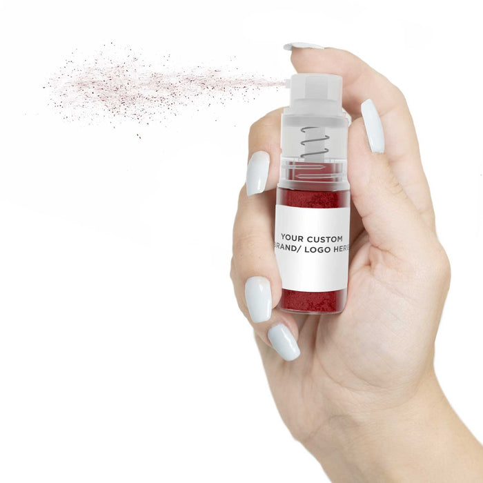 Christmas Red Brew Dust Private Label | 4g Spray Pump-Brew Glitter®