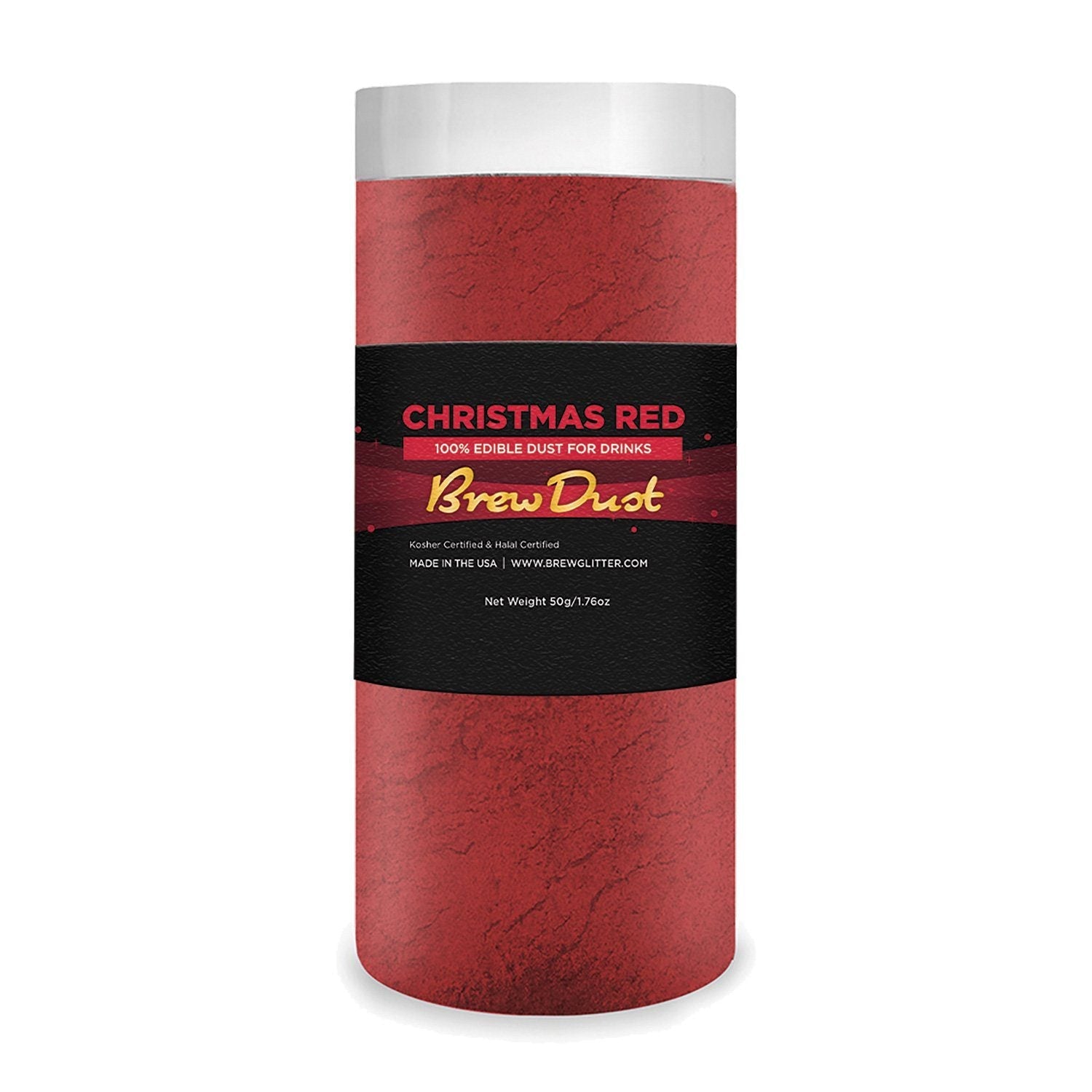 Christmas Red Edible Brew Dust | Bulk Sizes-Brew Glitter®