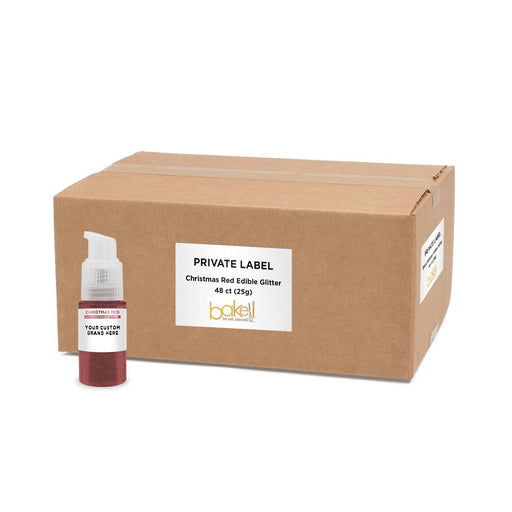 Christmas Red Tinker Dust Spray Pump by the Case | Private Label-Brew Glitter®