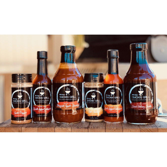 Cinco de Mayo BBQthingz Smokin' Grill Hot Sauce Combo Decorating Gift Set C (3 PC SET)-Brew Glitter®