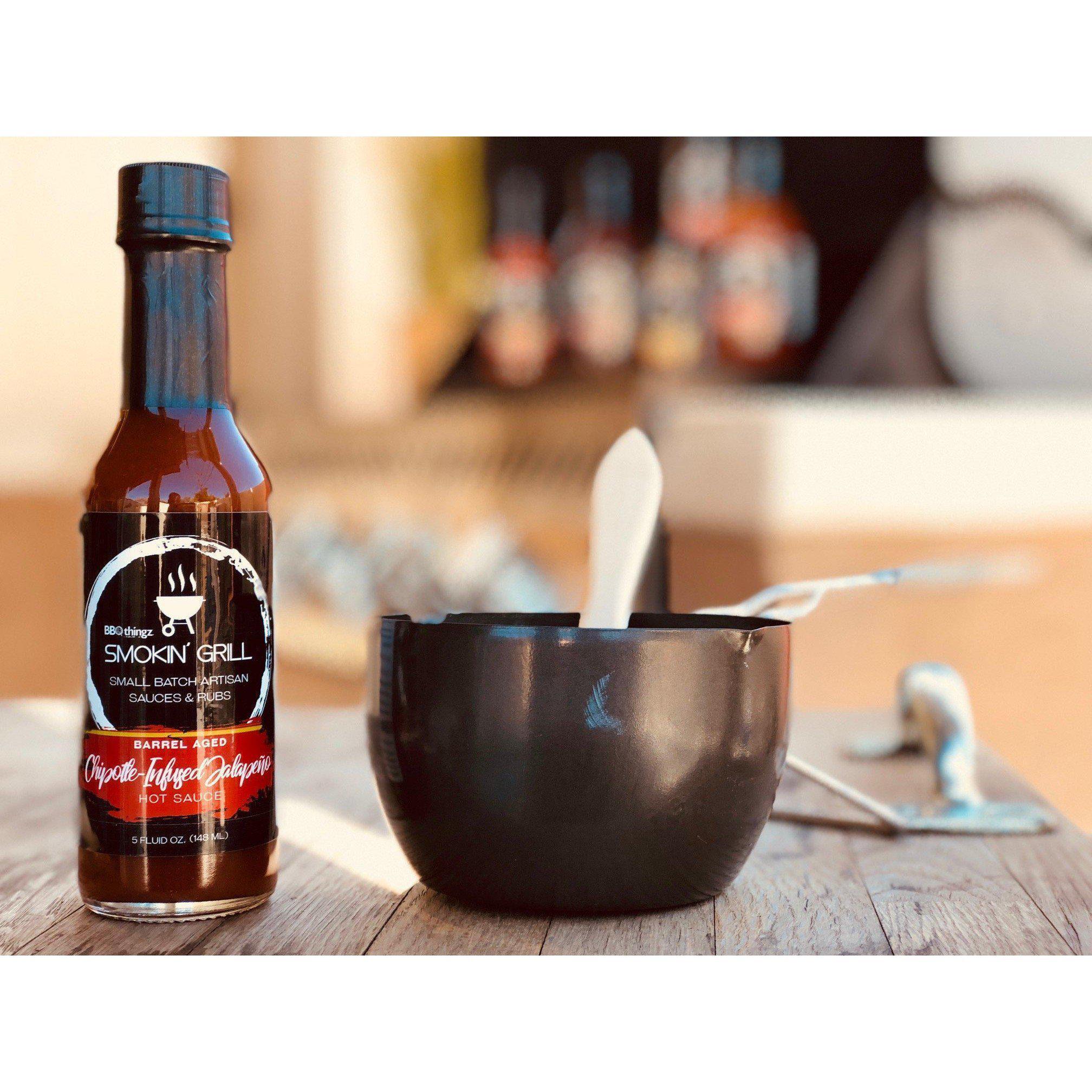 Cinco de Mayo BBQthingz Smokin' Grill Hot Sauce Combo Decorating Gift Set C (3 PC SET)-Brew Glitter®