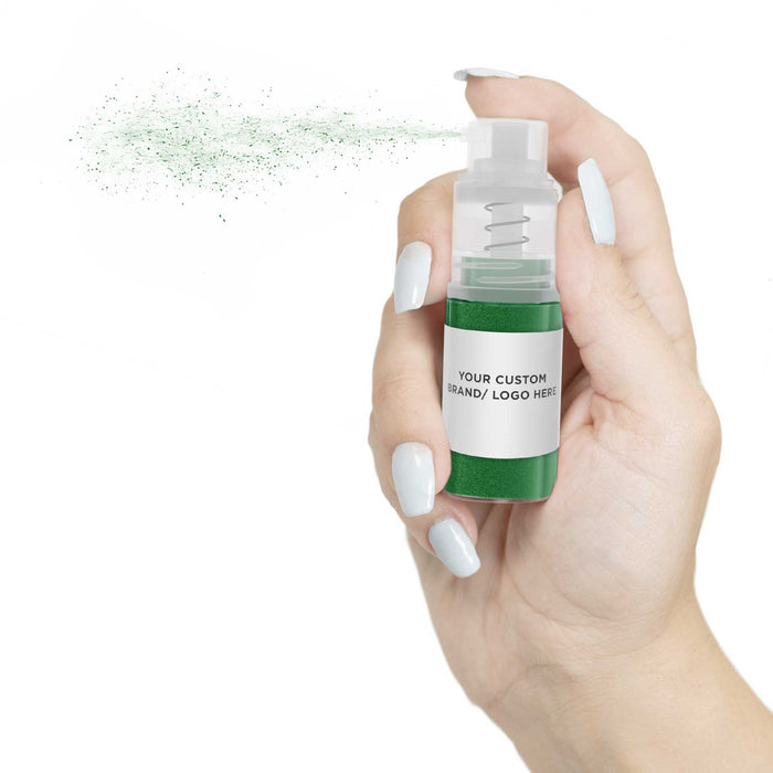 Classic Green Tinker Dust® | 4g Glitter Spray Pump | Private Label by the Case-Brew Glitter®