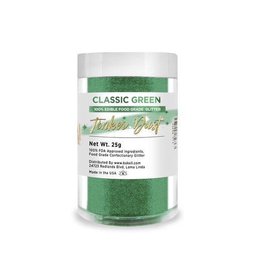 Classic Green Tinker Dust Food Grade Edible Glitter | Bulk Sizes-Brew Glitter®