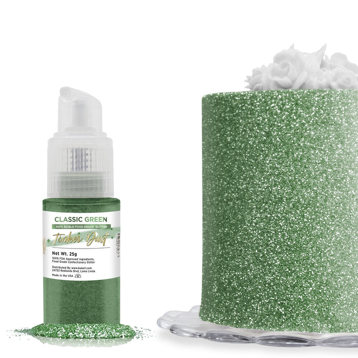 Classic Green Tinker Dust Spray Pump by the Case | Private Label-Brew Glitter®