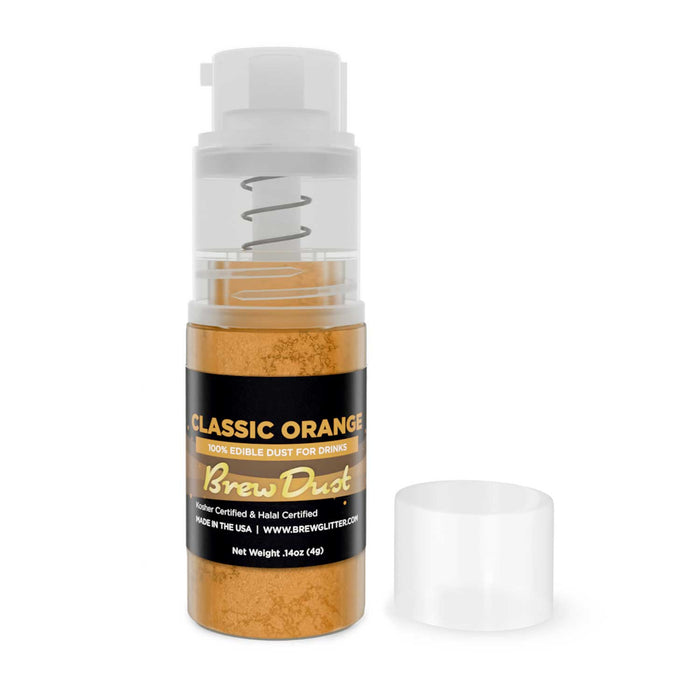 Classic Orange Edible Brew Dust | Mini Spray Pump-Brew Glitter®