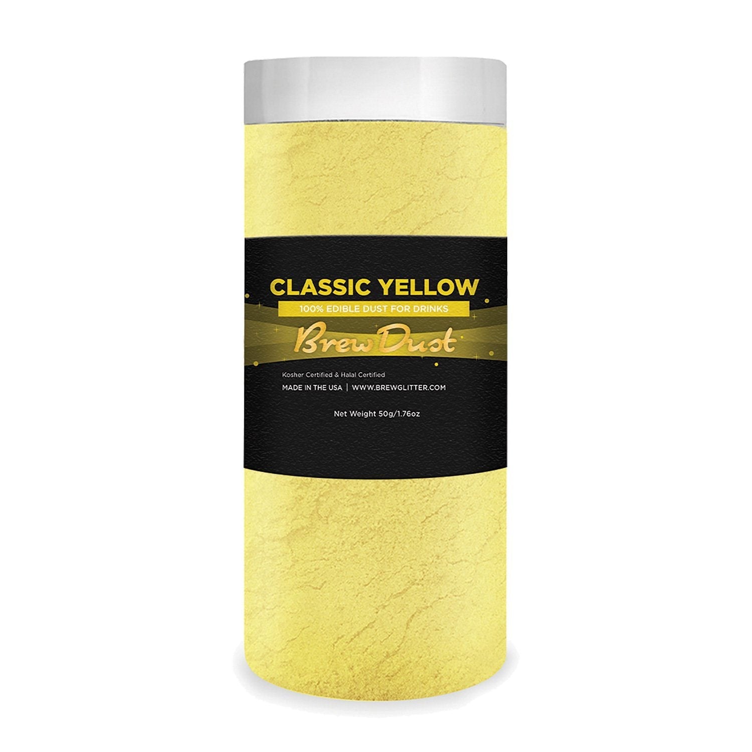 Classic Yellow Edible Brew Dust | Bulk Sizes-Brew Glitter®