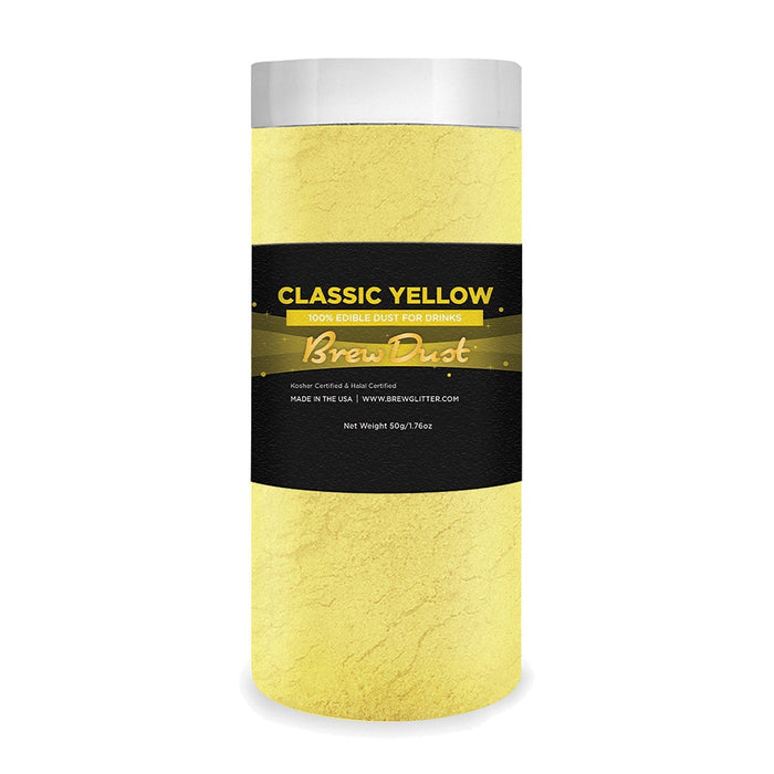 Classic Yellow Edible Brew Dust | Bulk Sizes-Brew Glitter®
