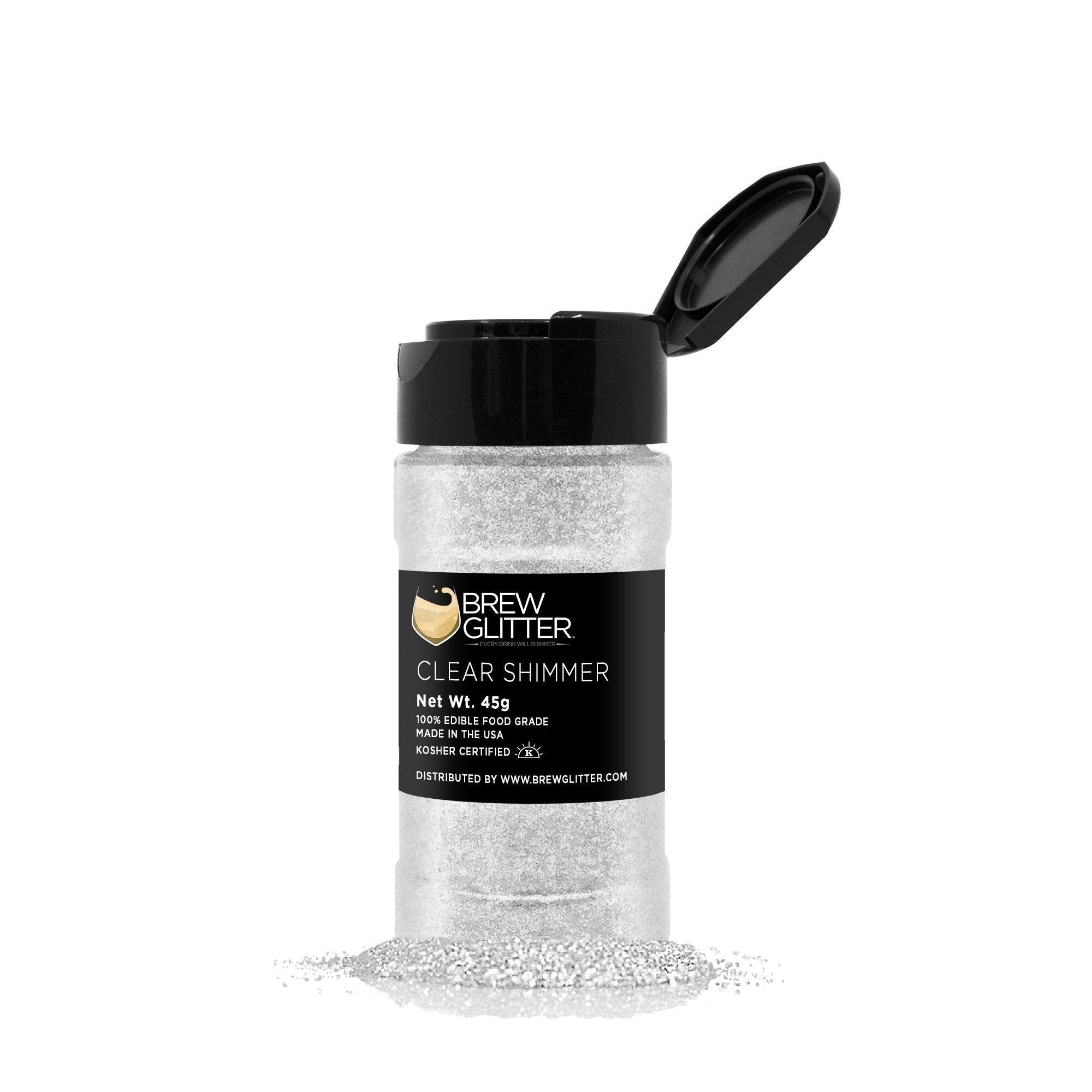 Clear Shimmer Brew Glitter | 45g Shaker-Brew Glitter®