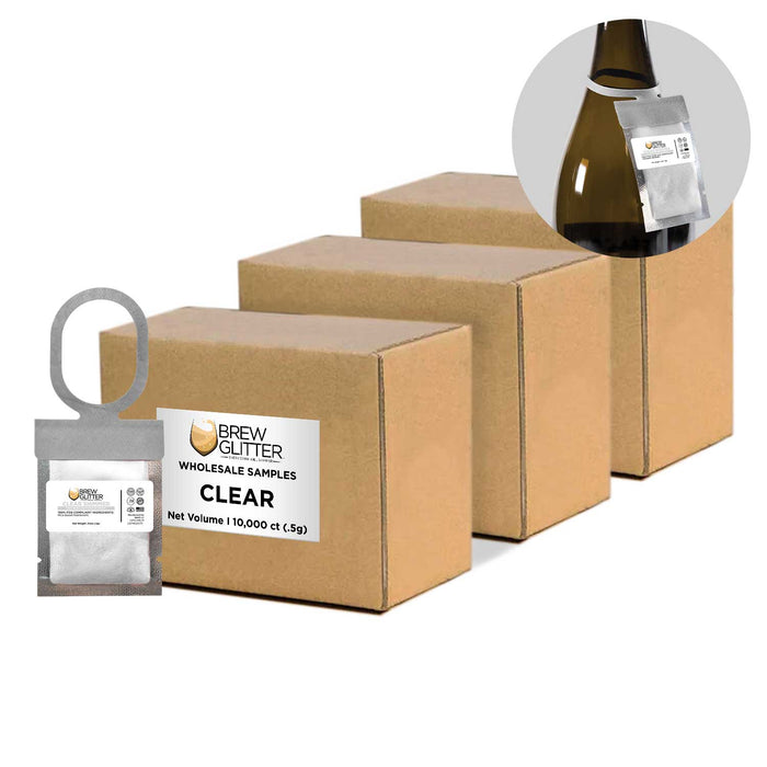 Clear Shimmer Brew Glitter® Necker | Wholesale-Brew Glitter®