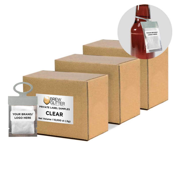 Clear Shimmer Brew Glitter® Necker | Private Label-Brew Glitter®