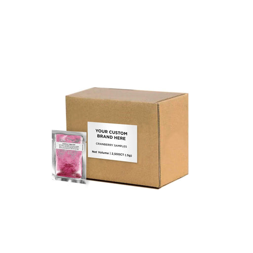 Cranberry Tinker Dust Sample Packs by the Case | Private Label-Brew Glitter®