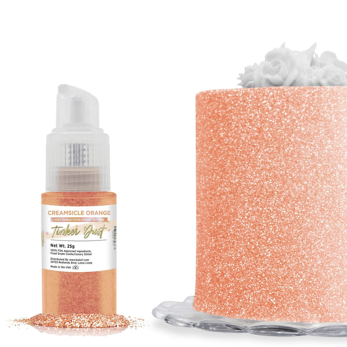 Creamsicle Orange Tinker Dust Spray Pump by the Case | Private Label-Brew Glitter®