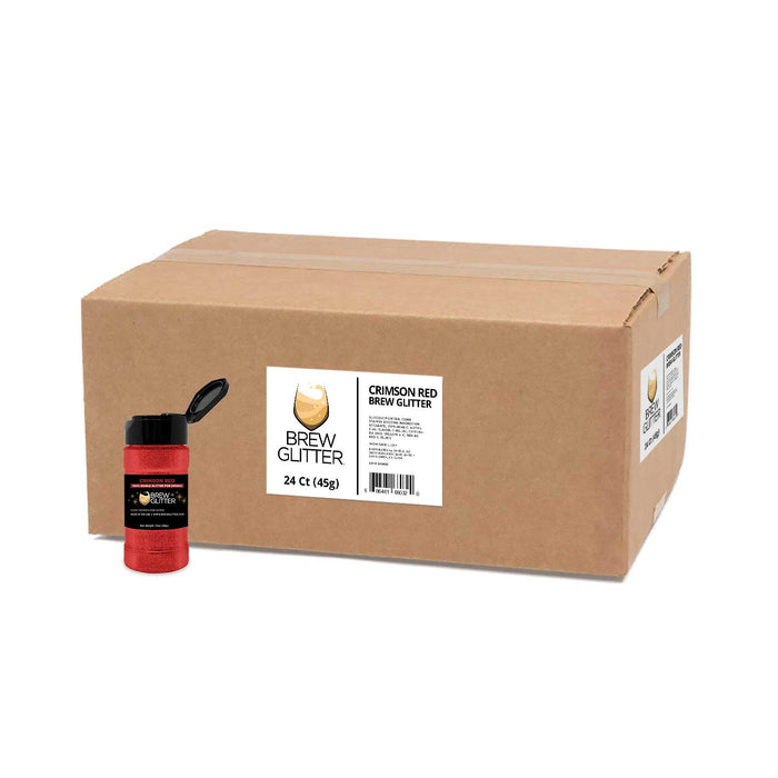 Crimson Red Brew Glitter® by the Case | EU Compliant Wholesale-Brew Glitter®