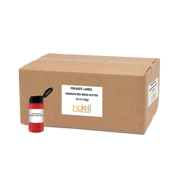 Crimson Red Brew Glitter® | EU Compliant Private Label-Brew Glitter®