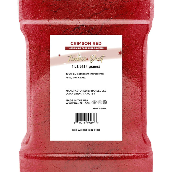Crimson Red Tinker Dust by the Case | EU Compliant Wholesale-Brew Glitter®