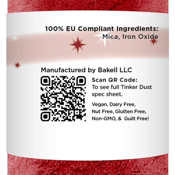 Crimson Red Tinker Dust by the Case | EU Compliant Wholesale-Brew Glitter®