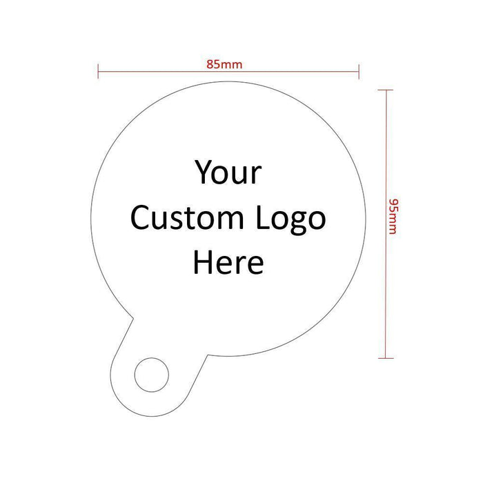 Custom Stencil | Coffee, Latte, Cappuccino & Cocktail-Brew Glitter®