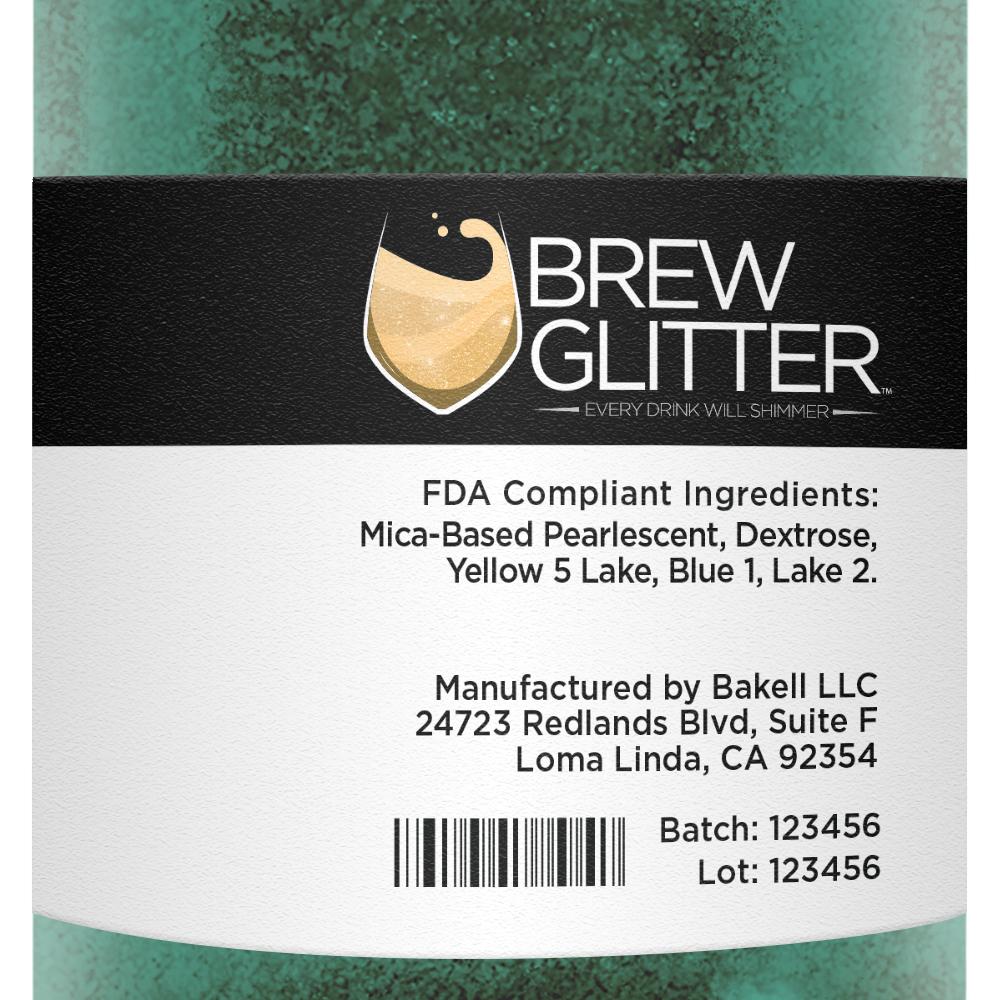 Dark Green Brew Glitter | Bulk Sizes-Brew Glitter®