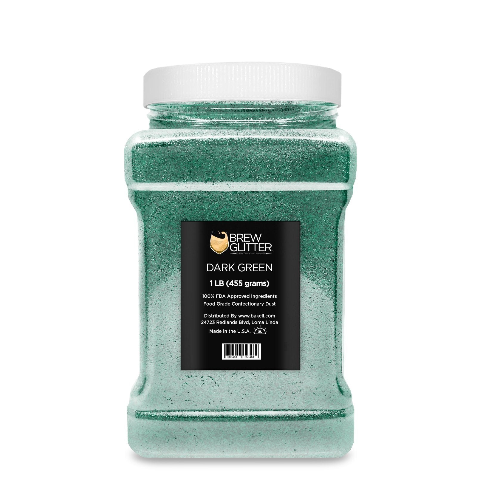 Dark Green Brew Glitter | Bulk Sizes-Brew Glitter®