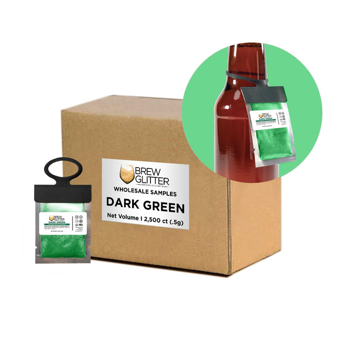 Dark Green Brew Glitter® Necker | Wholesale-Brew Glitter®