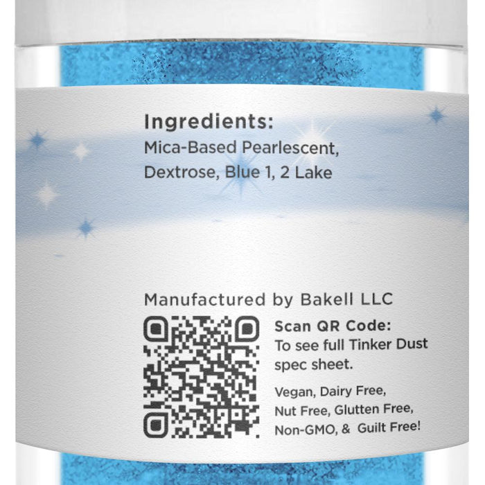 Deep Blue Tinker Dust Food Grade Edible Glitter | Bulk Sizes-Brew Glitter®