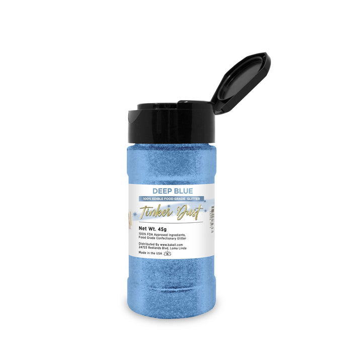 Deep Blue Tinker Dust Food Grade Edible Glitter | Bulk Sizes-Brew Glitter®