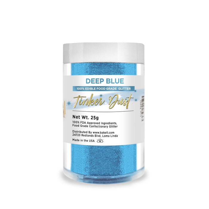 Deep Blue Tinker Dust Food Grade Edible Glitter | Bulk Sizes-Brew Glitter®