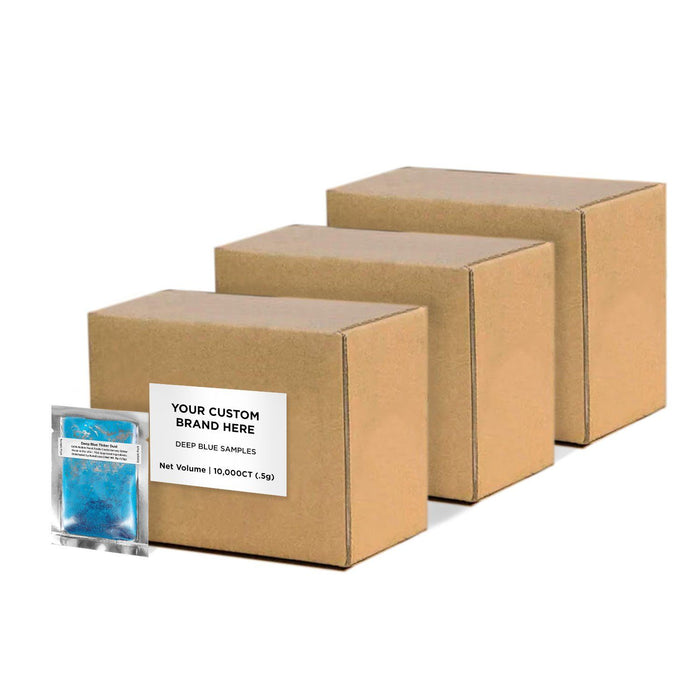 Deep Blue Tinker Dust Sample Packs by the Case | Private Label-Brew Glitter®