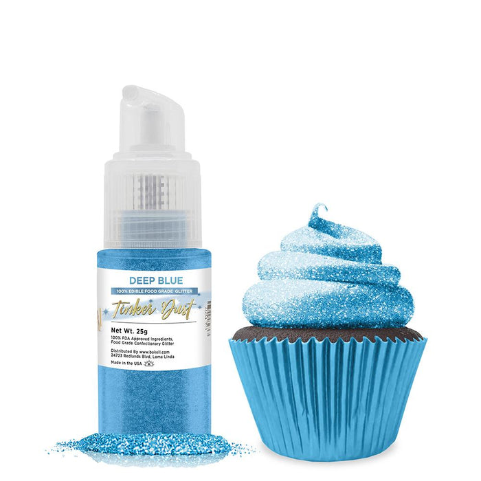 Deep Blue Tinker Dust Spray Pump by the Case | Private Label-Brew Glitter®