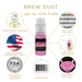 Deep Pink Edible Brew Dust | Mini Spray Pump-Brew Glitter®