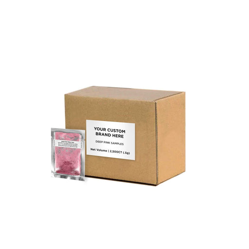 Deep Pink Tinker Dust Sample Packs by the Case | Private Label-Brew Glitter®