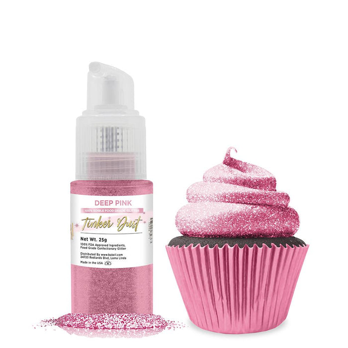 Deep Pink Tinker Dust Spray Pump by the Case | Private Label-Brew Glitter®