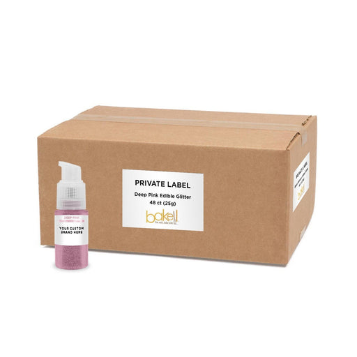 Deep Pink Tinker Dust Spray Pump by the Case | Private Label-Brew Glitter®