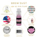 Dusty Rose Edible Brew Dust | Mini Spray Pump-Brew Glitter®