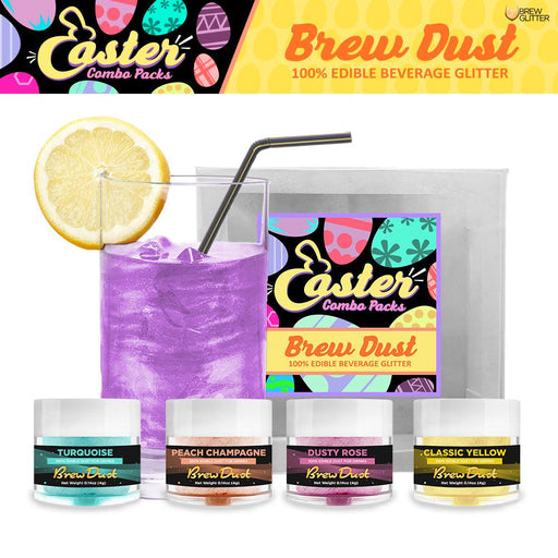 Edible Glitter Dust Easter Good Egg Decorating Kit-Brew Glitter®