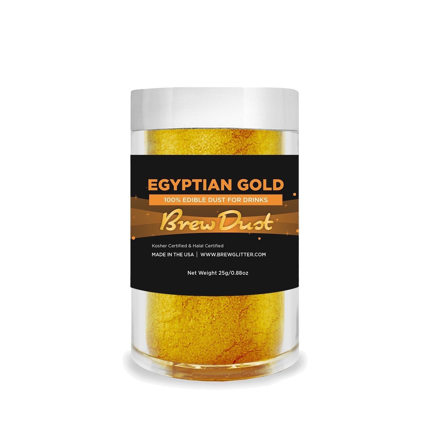 Egyptian Gold Pearlized Edible Brew Dust | Bulk Sizes-Brew Glitter®