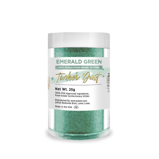 Emerald Green Tinker Dust Food Grade Edible Glitter | Bulk Sizes-Brew Glitter®