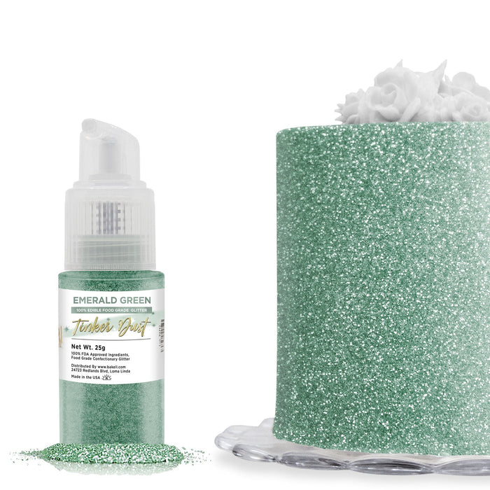 Emerald Green Tinker Dust Spray Pump by the Case | Private Label-Brew Glitter®
