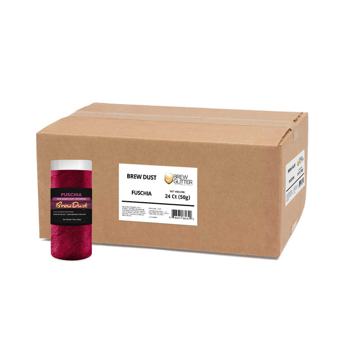 Fuchsia Brew Dust by the Case | EU Compliant Wholesale-Brew Glitter®