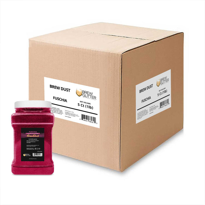 Fuchsia Brew Dust by the Case | EU Compliant Wholesale-Brew Glitter®