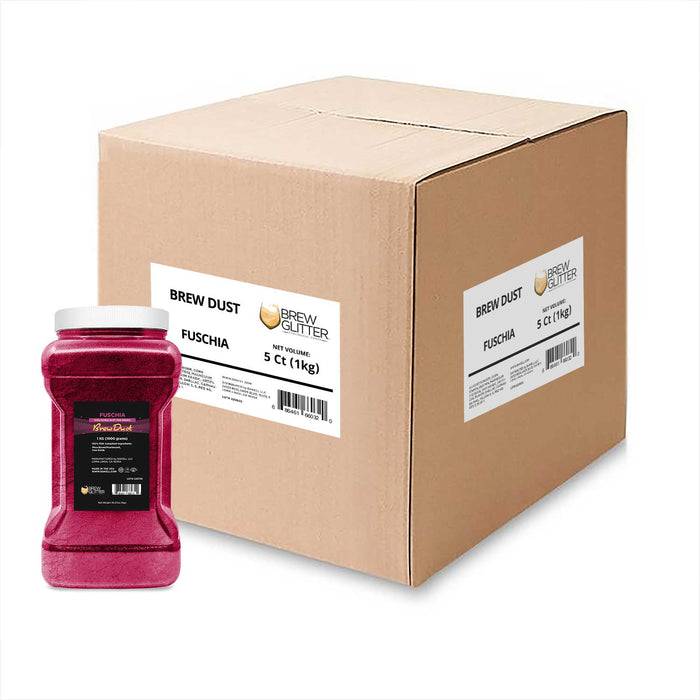 Fuchsia Brew Dust by the Case | EU Compliant Wholesale-Brew Glitter®