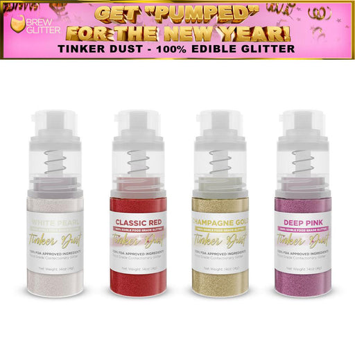 Get Pumped For New Years Tinker Dust Mini Pump "Celebration" Combo-Brew Glitter®