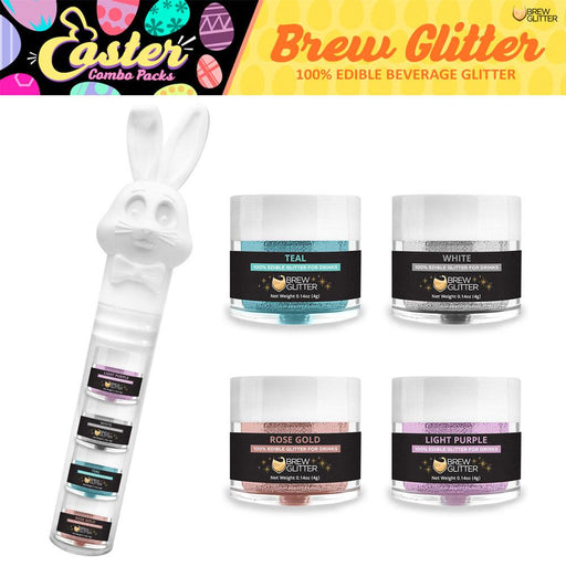 Glitter Drink Easter Bunny Surprise Decorating Kit-Brew Glitter®