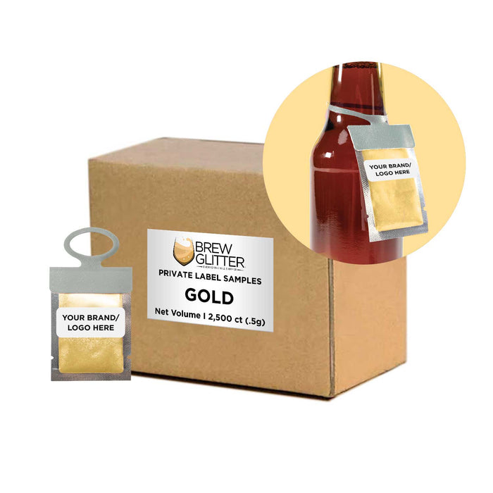 Gold Brew Glitter® Necker | Private Label-Brew Glitter®
