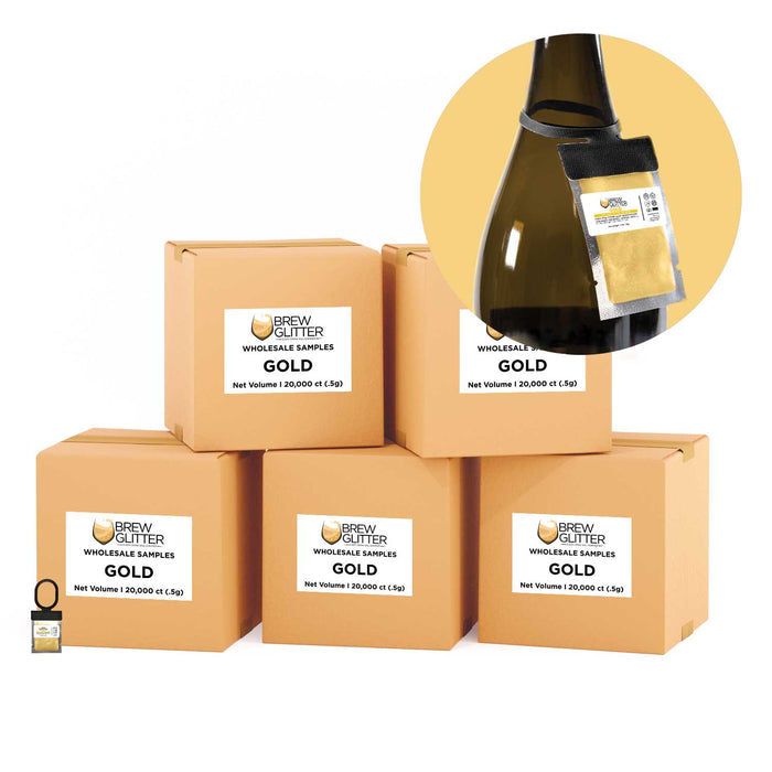 Gold Brew Glitter® Necker | Wholesale-Brew Glitter®