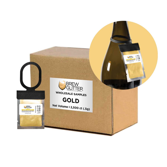 Gold Brew Glitter® Necker | Wholesale-Brew Glitter®