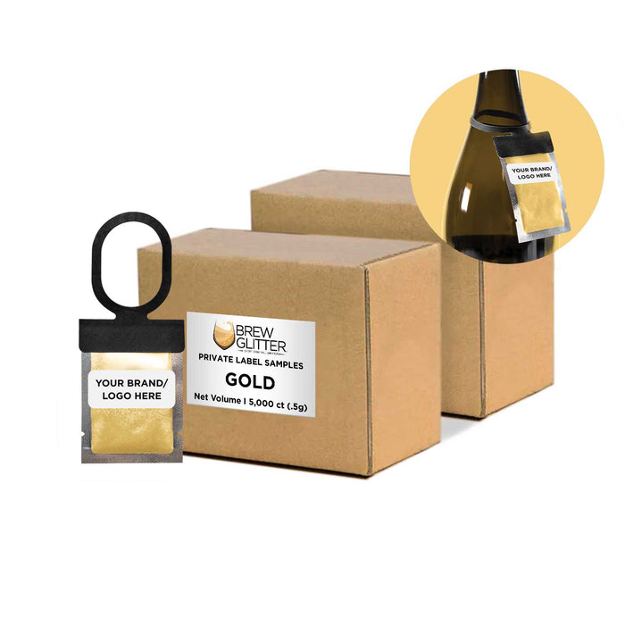 Gold Brew Glitter® Necker | Private Label-Brew Glitter®