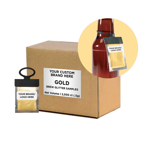 Gold Brew Glitter® Necker | Private Label-Brew Glitter®